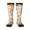 thumbnail image 1 of Balery Vintage Nautical Calcetines novedosos Calcetines deportivos Calcetines hasta la rodilla Calcetines de algodón Calcetines originales y geniales, 1 of 6