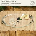 thumbnail image 3 of Fitz and Floyd Natures Greeting Clear Glass Tray, 3 of 5