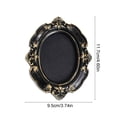 thumbnail image 3 of 1Pc Gothic Frames, Halloween Wall Decor, Frame Wall Art, Resin Spooky 3D Sculptures, Home Decor for Wall Hanging & Tabletop Display - 3.7''x4.6'', 3 of 6