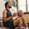 thumbnail image 7 of Wilson Evolution Indoor Game Basketball - Royal, Size 6 - 28.5", 7 of 7