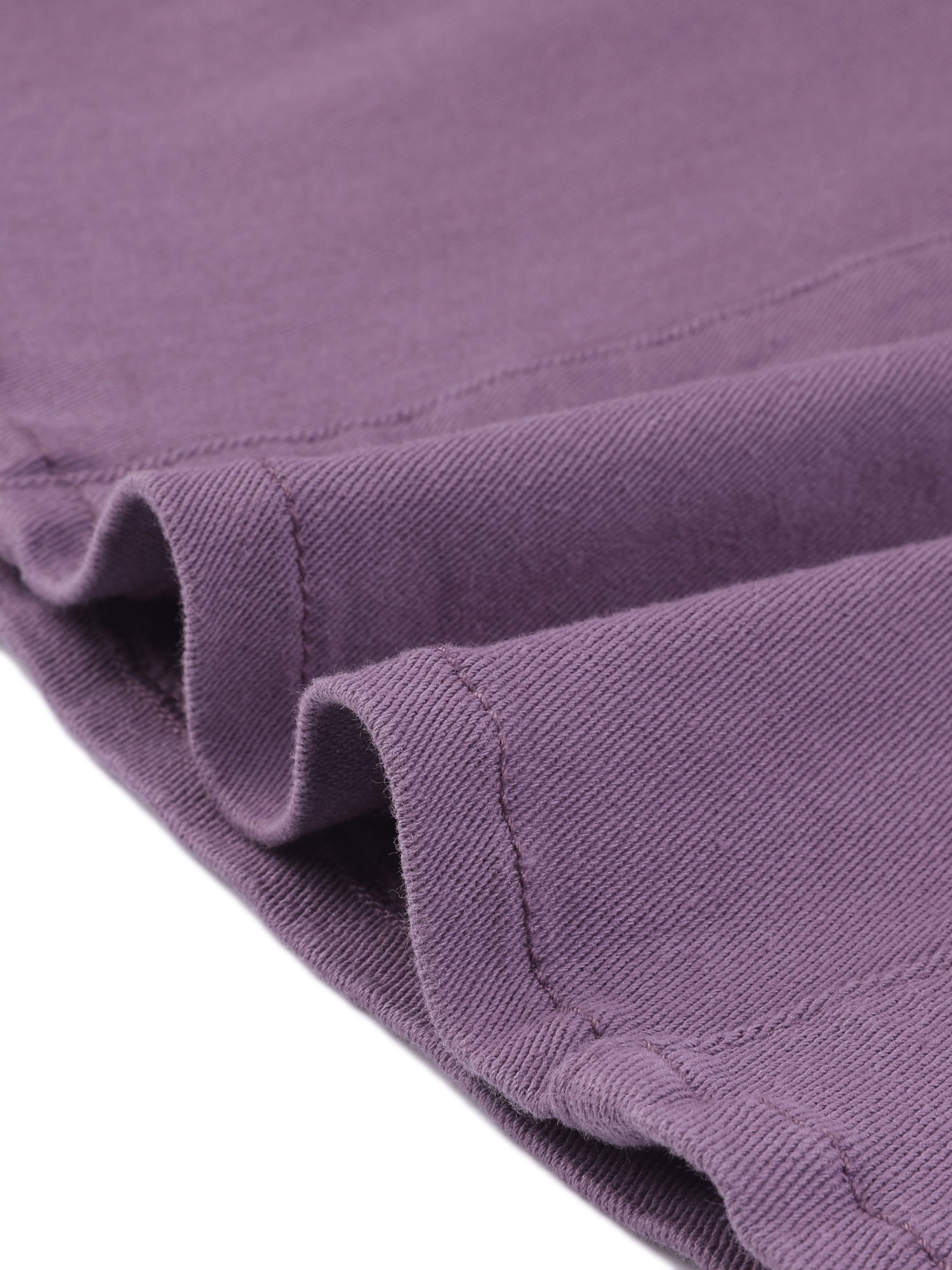 DARING DIVA Women's A-Line Flared Pleated Midi Denim Skirt XS Grey Purple