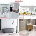 thumbnail image 2 of 3 Pack Attrape-Cheveux de Douche, Drainage, Déboucheur, Protection des Cheveux, 2 of 5