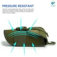 thumbnail image 6 of Deago Tactical Glasses Pouch Portable Outdoor Sunglasses Hard Case Eyeglasses Sturdy Carrying Case with Belt Clip (Green), 6 of 9