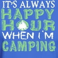 thumbnail image 3 of CafePress - It's Always Happy Hour When I'm Camping T T Shirt - Men's Classic Graphic Cotton T-Shirt, 3 of 4