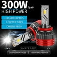 thumbnail image 3 of Infitary H11 LED Car Headlight 300W Lamp for Vehicle , 2pieces, 3 of 8