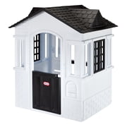 Little Tikes Cape Cottage- Black & White, Indoor & Outdoor Playhouse, Ages 2+