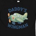thumbnail image 4 of Inktastic Daddy's Wingman Airplane Design Boys or Girls Baby T-Shirt, 4 of 5