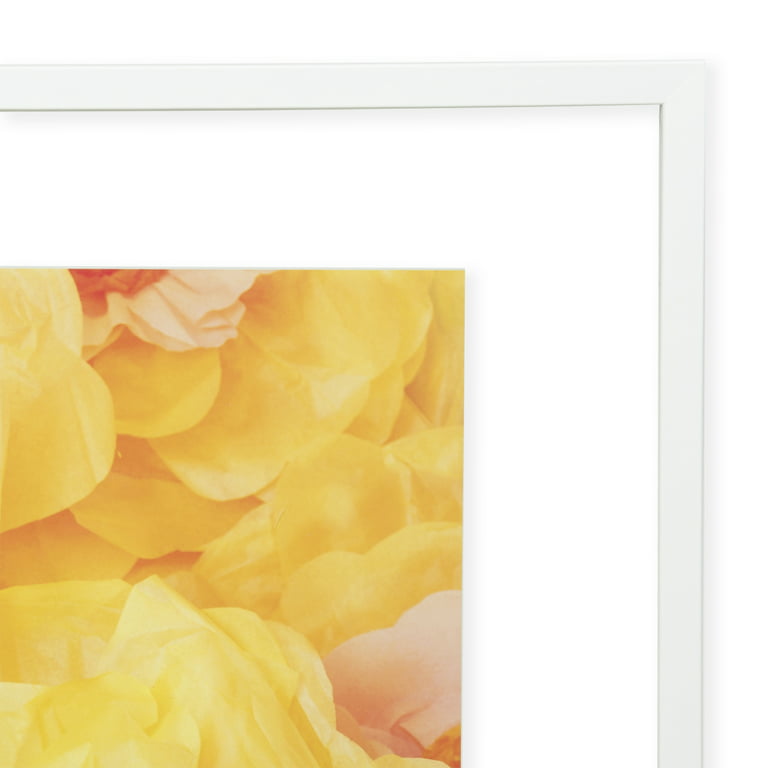Snap 16x20 Float Frame For Floating Display of 11x14 Image, White