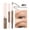 A, variant on Double-Ended Eyebrow Pencil & Brush, Ultra-Fine Waterproof Tip, for Natural Hair-Like Strokes & Shaping