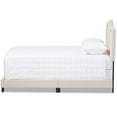 thumbnail image 3 of Baxton Studio Emerson Tufted Queen Low Profile Bed in Light Beige, 3 of 7