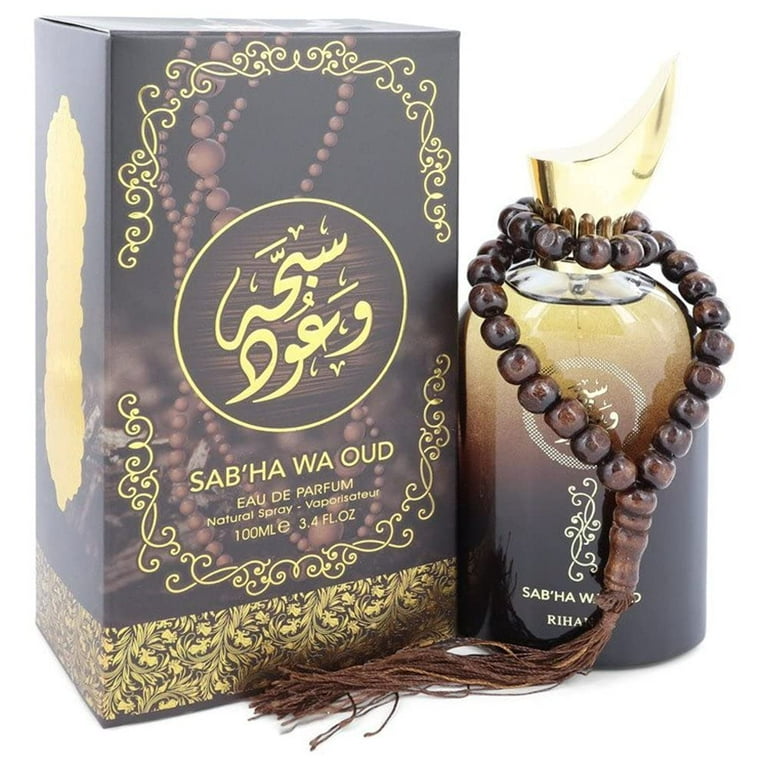Sabha Wa Oud Eau De Parfum Spray (Unisex) By Rihanah - 3.4 oz Sabha Wa Oud Eau De Parfum Spray (Unisex) By Rihanah - 3.4 oz