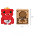 thumbnail image 3 of Harbrot 4" Fuggler Peluches, Monstruo Feo y Divertido con Dientes Humanos, Grande y a Cargo, Sonrisa Única, Juguete para Bebés y Niños, Peluche Alternativo de Colección, Munch Munch Fugglers, 3 of 6