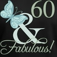thumbnail image 3 of CafePress - 60Th Birthday Butterfl Women's V Neck Dark T Shirt - Women's V-Neck Dark T-Shirt, 3 of 4