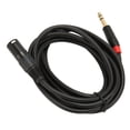 thumbnail image 5 of Male XLR to 6.35mm Jack Cable Audio Connection Cable for Microphone Electric Guitar Amplifier 3 Meter, 5 of 5