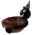 thumbnail image 1 of Canasta de almacenamiento Yotijar calabaza de Halloween Cesta de mimbre de caramelo, 1 of 10
