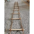 thumbnail image 5 of ISOP Tree Climbing Rope Ladder 16ft (5m) for Kids or Adults - Outdoor/Indoor Swing Set Accessories - Playground Equipment - Suitable for Attic Garden or Wall Painting, 5 of 8