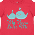 thumbnail image 4 of Inktastic My Nana Loves Me Boys or Girls Toddler T-Shirt, 4 of 5