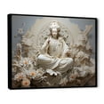 thumbnail image 2 of Designart "Blessed By The Teachings Of The Bhagavad Gita In Hinduism I" Hinduism Floater Framed Canvas Wall Art, 2 of 5