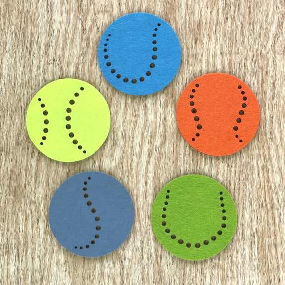 Passion for Tennis Collection (4” Round Coaster), Set of 5