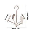 thumbnail image 3 of Thickened Plastic Foldable Shoe Drying Rack Can Be Rotated And Stacked To Dry Shoes Artifact Dry And Wet Twofold Purpose Towel Scarf Storage Rack Drying Rack, 3 of 8