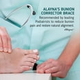 thumbnail image 6 of 2pcs Alayna Bunion Corrector Orthopedic Relief Splint - Hallux Valgus Corrector Pads for Men and Women - Hammer Toe Separator Guard Cushion No Foot Pain and Soothe Sore Bunions, 6 of 7