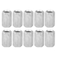 thumbnail image 1 of Sleeve Nut Threaded,10pcs M8 Long Rod Thread Nut Hex Nut Multi-Functional, 1 of 8