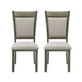 thumbnail image 2 of Powell Holloway Dining Chair, Set of 2, Pewter, 2 of 11
