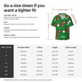 thumbnail image 5 of Kdxio Men'S Hawaiian Shirt For Men Short Sleeve Shirt Cute Santa And Ho Ho Ho Summer Casual Holiday Beach Button Down T-Shirts, 5 of 5