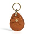 thumbnail image 1 of Mokcool Leather Compatible Apple AirTag Keychain Case – Handmade Genuine Cowhide Case, 1 of 9