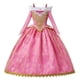 thumbnail image 4 of Vestido de la Bella Durmiente Aurora para niñas, manga larga, hombros descubiertos, bata de encaje, hermoso regalo de Navidad para niños, elegantes trajes de fiesta de princesa, 4 of 5