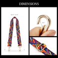 thumbnail image 3 of SURJDE Wide Purse Strap Adjustable Replacement Shoulder Crossbody Strap Handbag Strap, Geometry, Standard, 3 of 6