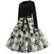 thumbnail image 1 of Vestido de manga larga con estampado vintage de Hepburn para mujer Vestidos de skater de cóctel Swing ShuxiuWang 8390611169992, 1 of 1