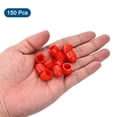 thumbnail image 4 of Uxcell 150 Pack Couvercle d'Écrou Hexagonal, M6 Capuchon de Protection en Plastique pour Écrou Hexagonal pour Vis, Boulons, 4 of 6
