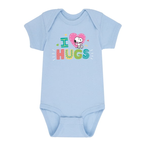 Peanuts - Heart Hugs Baby Graphic One Piece