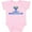 AD-Pink, variant on Inktastic Happy Hanukkah with Menorah Boys or Girls Baby Bodysuit