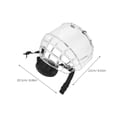 thumbnail image 2 of unbranded 1Jgo Pantalla Completa Para Casco De Hockey Con Material Antivaho Y Resistente A Golpes, 2 of 8