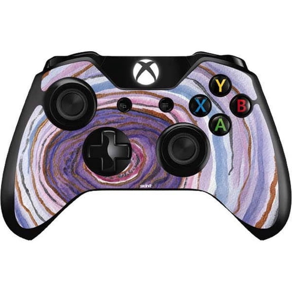 Skinit Geode Lilac Watercolor Geode Xbox One Controller Skin