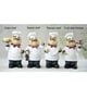 thumbnail image 5 of Inteprter Figuras de Chef Retro, estatua ornamental de , modelo de arte artesanal, decoración de café, regalos, escaparate, escultura de Decoración del hogar Fideos, 5 of 6