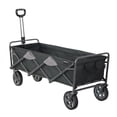 thumbnail image 2 of MACSPORTS Extended Folding Outdoor Utility Wagon, Black, 2 of 12