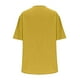 thumbnail image 5 of Vestidos Casuales Para Mujer, Blusas De Mujer De Moda Camisa de botones lisa de moda para mujer, blusa holgada con cuello en V para mujer, 5 of 6
