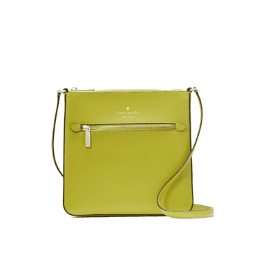 Kate Spade Sadie North South Fern Moss Saffiano Leather Crossbody Bag K7379 $299
