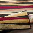 thumbnail image 4 of Mark&Day Area Rugs, 7x9 Biberbach Modern Burgundy Area Rug, Black Red Carpet for Living Room, Bedroom or Kitchen (6'7" x 9'6"), 4 of 6