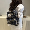 thumbnail image 2 of Weebloom School Backpack For Kids Girls Cute Large Capacity Daypack Bookbag Middle High School College Black, 2 of 5