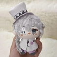 thumbnail image 2 of Llavero de peluche de anime para mochila, adorable figura de peluche chibi de 10 cm, peluche de Dazai Osamu Chuuya Rampo para fans de BSD (Nikolai Gogol), 2 of 8