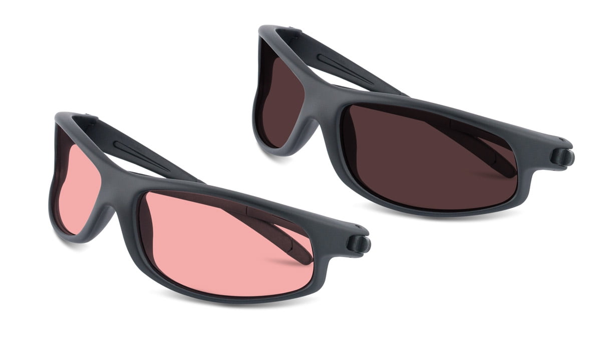 (Set) TheraSpecs Wrap Migraine and Light Sensitivity Glasses Indoor