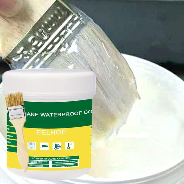 Pasta selladora impermeable para reparar superficies rotas con cepillo (300 g) Wdftyju Libre de BPA