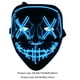 thumbnail image 2 of Máscara Halloween Wdftyju Fluorescente Terror fiesta Accesorios de Vestir azul, 2 of 6