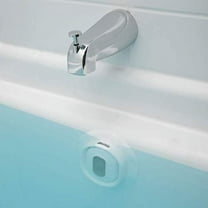 SlipX Solutions Better Soak 6.75’’ Adjustable Overflow Drain Cover with Suction Cups
