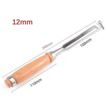 

1pc Woodcut Wood Sculpture Flat Chisel Wood Carve DIY Woodworking Hand Tool