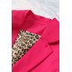 thumbnail image 3 of ABPHQTO Blazer con forro de leopardo rosa para mujer, 3 of 5